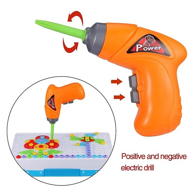 147Pcs Drill Screw 3D Puzzle Toy Set