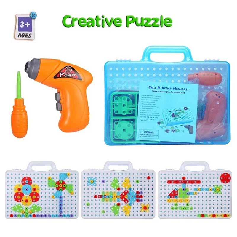147Pcs Drill Screw 3D Puzzle Toy Set