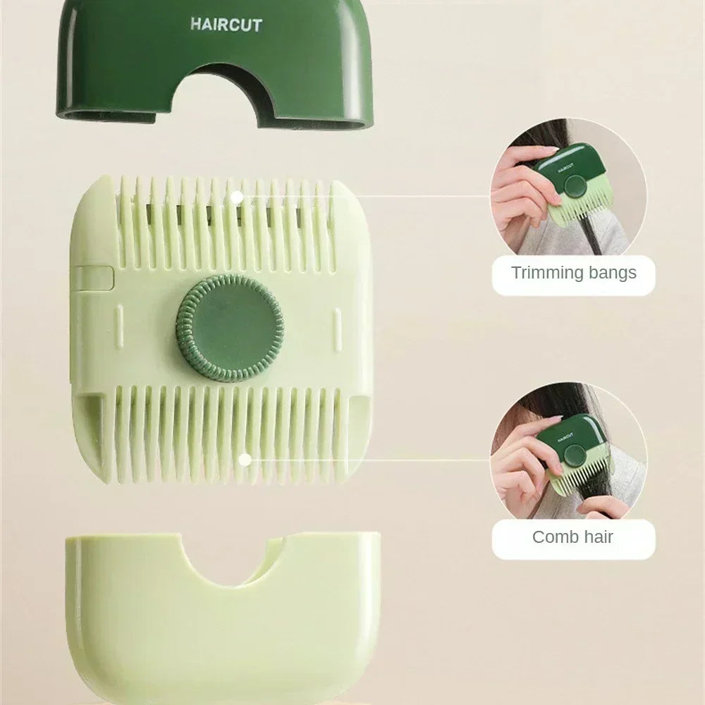 2 In 1 Baby Haircut Comb & Bangs Trimmer