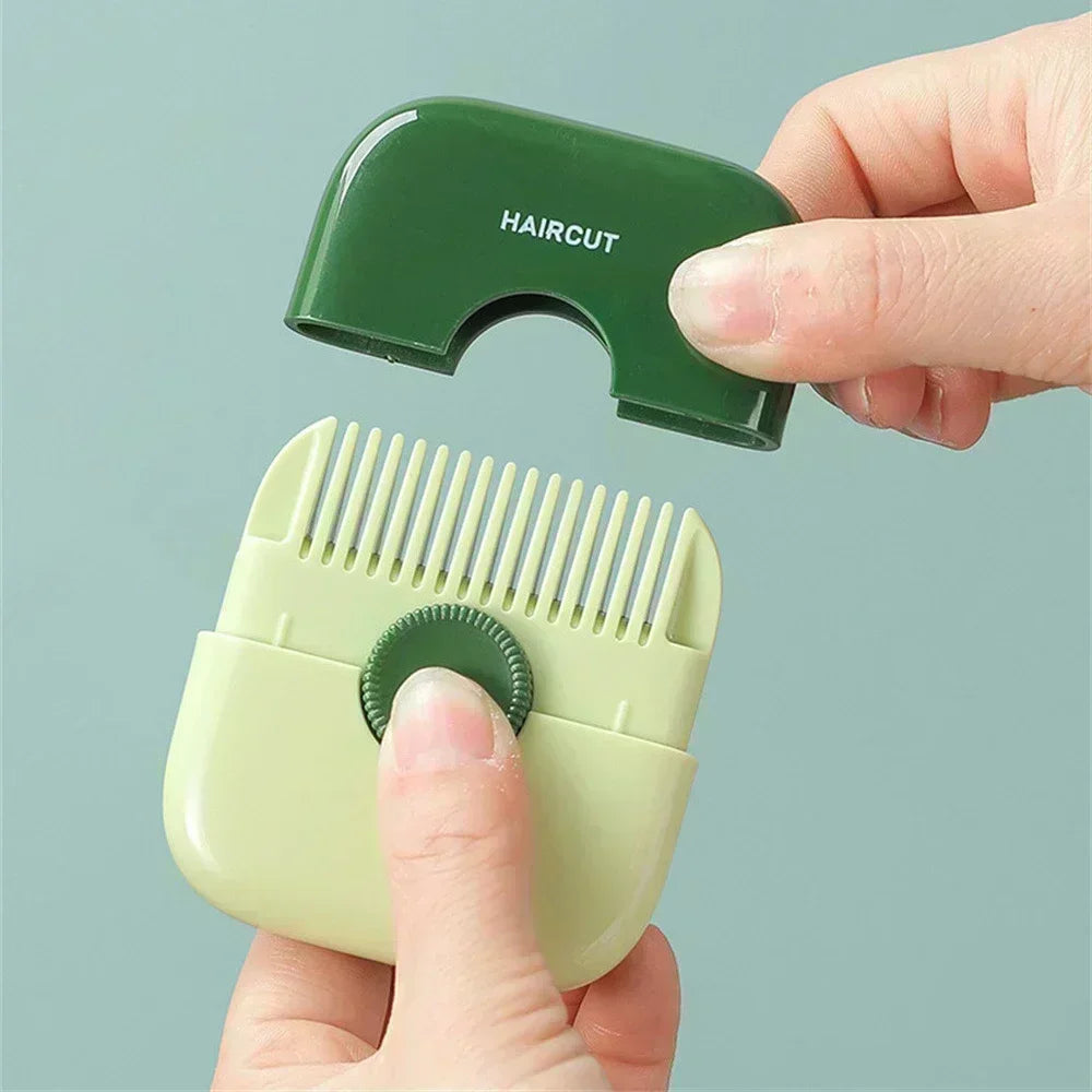 2 In 1 Baby Haircut Comb & Bangs Trimmer