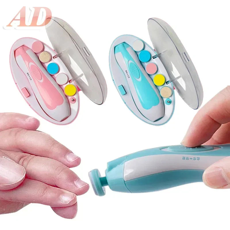Electric Baby Nail File Set – Safe & Gentle Care for Tiny Hands